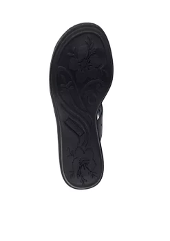 Best reviews of ❤️ Easy Street Nori Slide 🩴 Sandal ⌛ -Easy Street Sales Shop Belk 1081