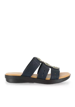 Best reviews of ❤️ Easy Street Nori Slide 🩴 Sandal ⌛ -Easy Street Sales Shop Belk 1082
