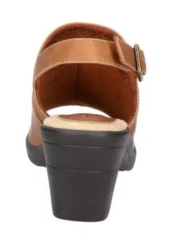 Best Pirce ✨ Easy Street Carolina Block Heeled 🩴 Sandals ❤️ -Easy Street Sales Shop Belk 1137