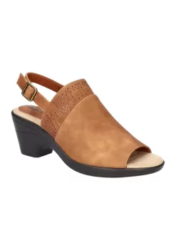 Best Pirce ✨ Easy Street Carolina Block Heeled 🩴 Sandals ❤️ -Easy Street Sales Shop Belk 1138
