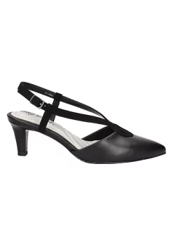 Best Sale 🤩 Easy Street Finesse Slingback Pumps 👍 -Easy Street Sales Shop Belk 1287