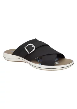 Best Sale ✨ Easy Street Flint Flat 🩴 Sandals ⭐ -Easy Street Sales Shop Belk 1613