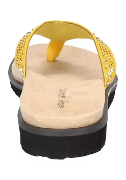 Deals ✨ Easy Street Stevie Thong 🩴 Sandals ✔️ -Easy Street Sales Shop Belk 1626