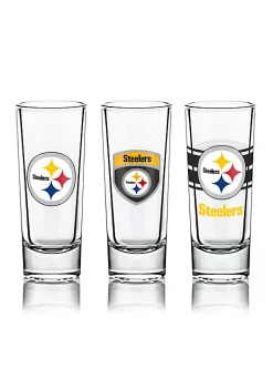 Cheapest 😀 NFL Shot Glasses 6 Pack Set - Pittsburgh Steelers 😍