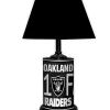 New 🤩 NFL Desk Lamp- Las Vegas Raiders 🧨 -Easy Street Sales Shop Belk 1751