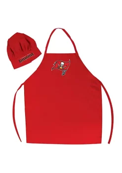 Best Pirce 😀 NFL Tampa Bay Buccaneers Chef Hat & Apron Set, Red 👍