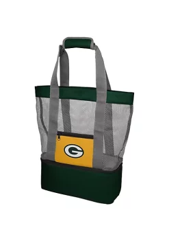 Budget ๐ NFL Mesh Beach Tote Bag with Cooler Green Bay Packers ๐