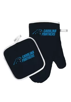 Outlet ❤️ NFL Oven Mitt & Potholder - Carolina Panthers 😍