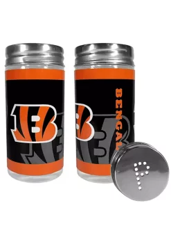 Hot Sale 🎁 NFL Glass Salt & Pepper Shakers - Cincinnati Bengals 👏