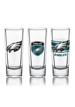 Cheapest 🧨 NFL Shot Glasses 6 Pack Set - Philadelphia Eagles 🎁 -Easy Street Sales Shop Belk 1888