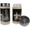 Best Sale 💯 NFL Glass Salt & Pepper Shakers - New Orleans Saints ⭐ -Easy Street Sales Shop Belk 1915