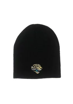 Coupon ๐ NFL Beanie Jacksonville Jaguars, Black, Cuffless โค๏ธ