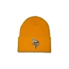 Deals 🎁 NFL Beanie Minnesota Vikings, Yellow Cuffed ⌛ -Easy Street Sales Shop Belk 1950