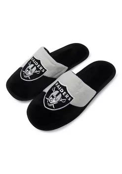 Cheapest ❤️ NFL Plush Slipper - Las Vegas Raiders - So Comfy (Men's Large) 😍