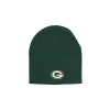 Wholesale 🤩 NFL Beanie Green Bay Packers, Green, Cuffless 🎉