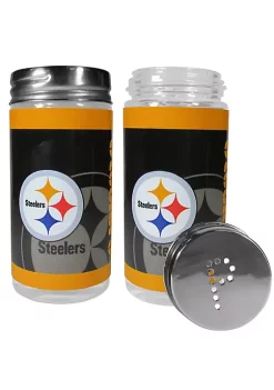 New 🎉 NFL Glass Salt & Pepper Shakers - Pittsburgh Steelers 🤩