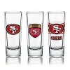 Hot Sale ⭐ NFL Shot Glasses 6 Pack Set - San Francisco 49ers ⭐ -Easy Street Sales Shop Belk 1965