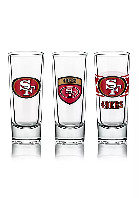 Hot Sale ⭐ NFL Shot Glasses 6 Pack Set - San Francisco 49ers ⭐ 3 Hot Sale ⭐ NFL Shot Glasses 6 Pack Set - San Francisco 49ers ⭐