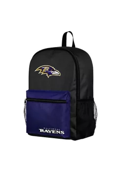 Hot Sale 😀 NFL Two Tone 🎒 Backpack - Baltimore Ravens 🎉 -Easy Street Sales Shop Belk 1970