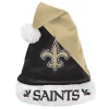 Best Sale ⌛ NFL New Orleans Saints Santa Hat beanie, One-size 👍 -Easy Street Sales Shop Belk 1971