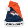 Outlet 🎁 NFL Denver Broncos Santa Hat beanie, One-size ❤️ -Easy Street Sales Shop Belk 1976