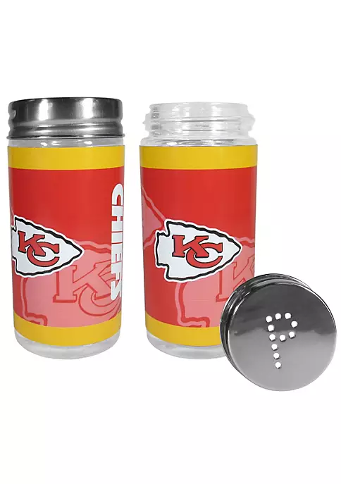 Promo ๐ NFL Glass Salt & Pepper Shakers - Kansas City Chiefs โจ 3 Promo ๐ NFL Glass Salt & Pepper Shakers - Kansas City Chiefs โจ