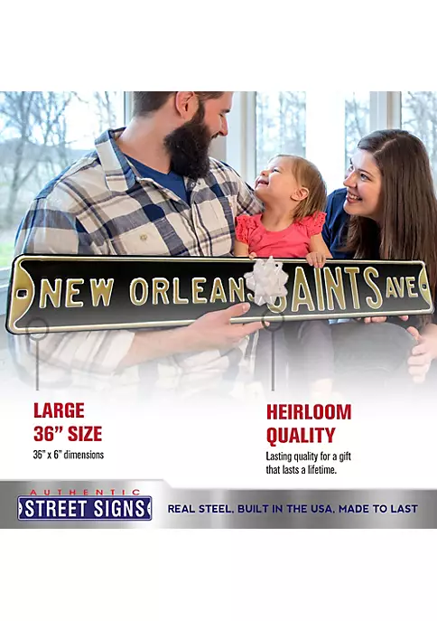 Coupon ๐ NFL Street Sign - NEW ORLEANS SAINTS AVE ๐ 5 Coupon ๐ NFL Street Sign - NEW ORLEANS SAINTS AVE ๐ - Image 3