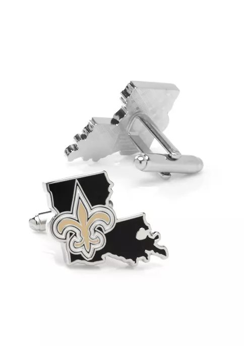Hot Sale ๐คฉ NFL New Orleans Saints State Shaped Cufflinks โจ 4 Hot Sale ๐คฉ NFL New Orleans Saints State Shaped Cufflinks โจ - Image 2