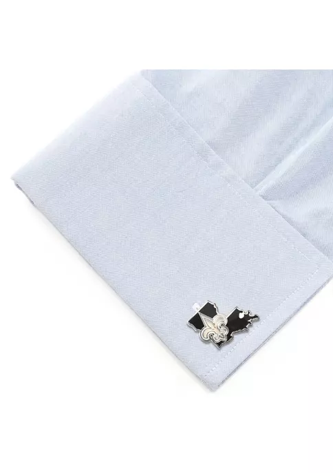 Hot Sale ๐คฉ NFL New Orleans Saints State Shaped Cufflinks โจ 5 Hot Sale ๐คฉ NFL New Orleans Saints State Shaped Cufflinks โจ - Image 3