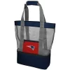 Deals 💯 NFL Mesh Beach Tote Bag with Cooler New England Patriots 🛒 -Easy Street Sales Shop Belk 2085