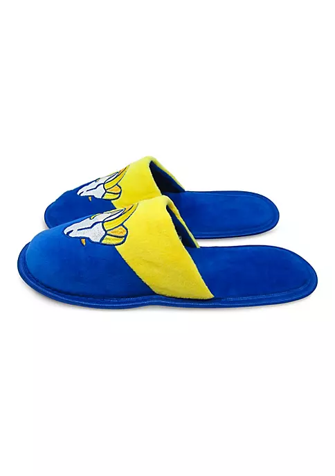 New 😉 NFL Plush Slipper - Los Angeles Rams - So Comfy (Men's Large) 😍 4 New 😉 NFL Plush Slipper - Los Angeles Rams - So Comfy (Men's Large) 😍 - Image 2