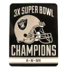 Hot Sale ✔️ NFL Superbowl Champs Plush Throw - Las Vegas Raiders 😀