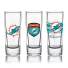 Promo 👍 NFL Shot Glasses 6 Pack Set - Miami Dolphins 😉 -Easy Street Sales Shop Belk 2117