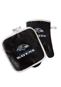 Discount ๐ NFL Oven Mitt & Potholder - Baltimore Ravens ๐ฅ 5 Discount ๐ NFL Oven Mitt & Potholder - Baltimore Ravens ๐ฅ -Easy Street Sales Shop Belk 2132