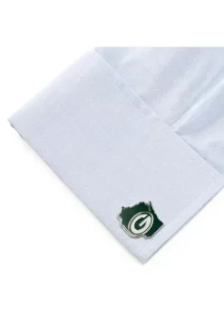 Buy 🤩 NFL Green Bay Packers State Shaped Cufflinks 😉 8 Buy 🤩 NFL Green Bay Packers State Shaped Cufflinks 😉 -Easy Street Sales Shop Belk 2137