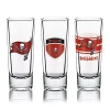 New 💯 NFL Shot Glasses 6 Pack Set - Tampa Bay Buccaneers ✔️ -Easy Street Sales Shop Belk 2151