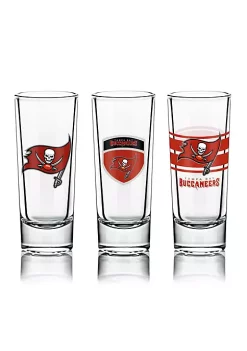 New 💯 NFL Shot Glasses 6 Pack Set - Tampa Bay Buccaneers ✔️