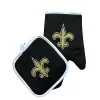 Best Pirce 🛒 NFL Oven Mitt & Potholder - New Orleans Saints 🔥 -Easy Street Sales Shop Belk 2156