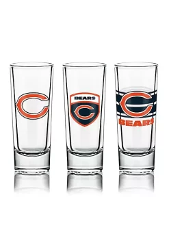 New 🎉 NFL Shot Glasses 6 Pack Set - Chicago Bears 👍