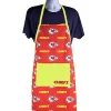 Brand new ๐ NFL Logo Apron - Kansas City Chiefs ๐ 2 Brand new ๐ NFL Logo Apron - Kansas City Chiefs ๐ -Easy Street Sales Shop Belk 2202