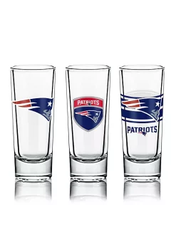 Discount ⌛ NFL Shot Glasses 6 Pack Set - New England Patriots 👍