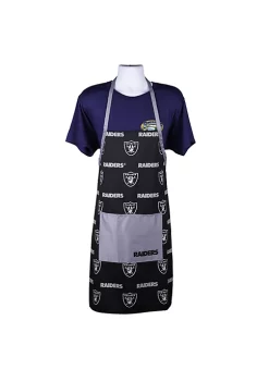 Wholesale 🌟 NFL Logo Apron - Raiders 💯 -Easy Street Sales Shop Belk 2245
