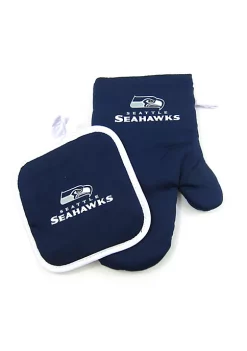 Budget ๐ NFL Oven Mitt & Potholder - Seattle Seahawks โญ