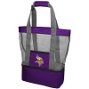 Cheap 🤩 NFL Mesh Beach Tote Bag with Cooler Minnesota Vikings 😉 -Easy Street Sales Shop Belk 2290