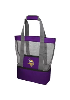 Cheap 🤩 NFL Mesh Beach Tote Bag with Cooler Minnesota Vikings 😉