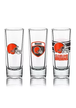 Promo ๐ NFL Shot Glasses 6 Pack Set - Cleveland Browns ๐ 6 Promo ๐ NFL Shot Glasses 6 Pack Set - Cleveland Browns ๐ -Easy Street Sales Shop Belk 2356