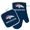 Best Pirce 🥰 NFL Oven Mitt & Potholder - Denver Broncos 😀 -Easy Street Sales Shop Belk 2364