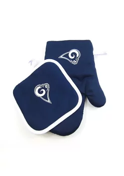 Coupon 😀 NFL Oven Mitt & Potholder - LA Rams ✨