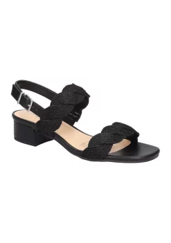 Discount 🔔 Easy Street Charee Heeled 🩴 Sandals 👏 -Easy Street Sales Shop Belk 358