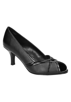 Budget 👏 Easy Street Celeste Peep Toe Pumps 👏 -Easy Street Sales Shop Belk 500